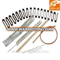 Spring electric resistance wire