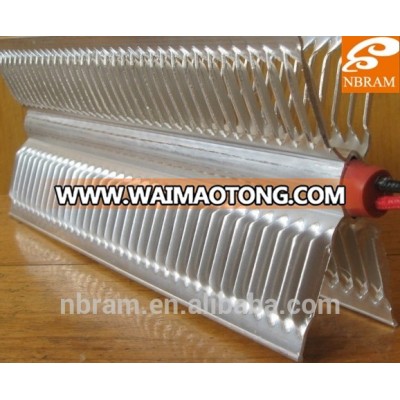 X shape convector heating element