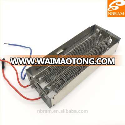 Mica heating element for fan heater